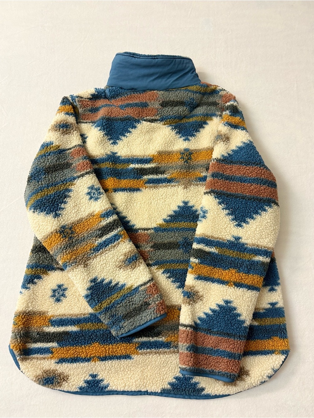 Simply Southern Southwestern Sherpa Quarter Zip Women’s XXL Aztec Print Cozy - Picture 9 of 9